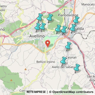 Mappa Via Gioacchino Pedicini, 83100 Avellino AV, Italia (2.33636)