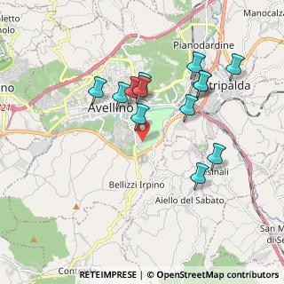 Mappa Via Gioacchino Pedicini, 83100 Avellino AV, Italia (1.88154)