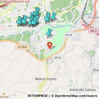 Mappa Via Gioacchino Pedicini, 83100 Avellino AV, Italia (1.437)