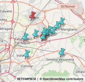 Mappa Via Udine, 80038 Pomigliano d'Arco NA, Italia (2.58769)