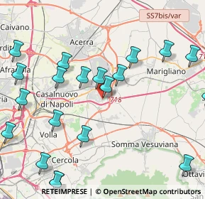 Mappa Via Udine, 80038 Pomigliano d'Arco NA, Italia (5.5835)