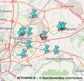Mappa Via Udine, 80038 Pomigliano d'Arco NA, Italia (3.66083)