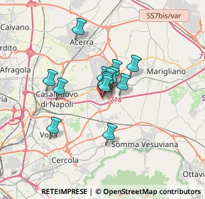 Mappa Via Udine, 80038 Pomigliano d'Arco NA, Italia (2.3)
