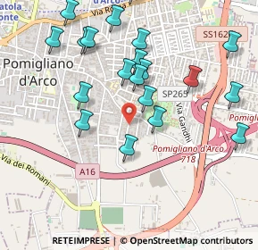 Mappa Via Udine, 80038 Pomigliano d'Arco NA, Italia (0.569)