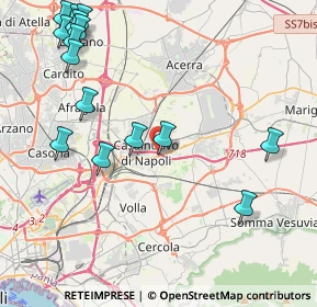 Mappa Via Seneca, 80035 Casalnuovo di Napoli NA, Italia (5.65267)