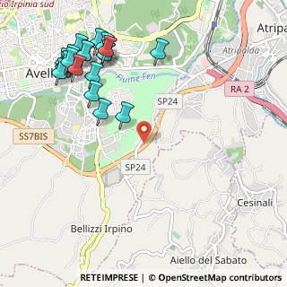 Mappa Via Tufarole, 83100 Avellino AV, Italia (1.4285)