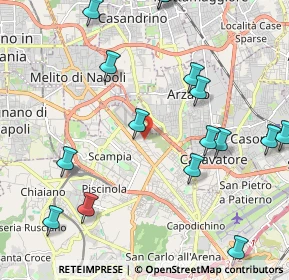 Mappa Via Cupa Arianova, 80144 Napoli NA, Italia (2.76688)