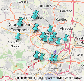 Mappa Via Cupa Arianova, 80144 Napoli NA, Italia (3.4975)