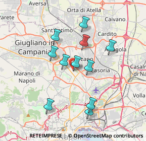 Mappa Via Cupa Arianova, 80144 Napoli NA, Italia (3.45)