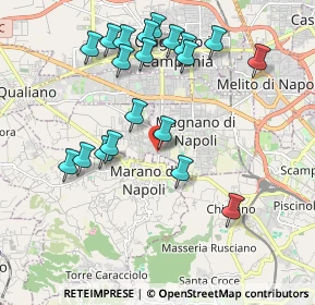 Mappa Viale delle IV Giornate, 80012 Calvizzano NA, Italia (2.196)