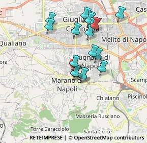 Mappa Viale delle IV Giornate, 80012 Calvizzano NA, Italia (1.79333)