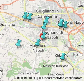 Mappa Viale delle IV Giornate, 80012 Calvizzano NA, Italia (1.85818)