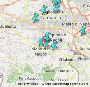 Mappa Viale delle IV Giornate, 80012 Calvizzano NA, Italia (1.88909)