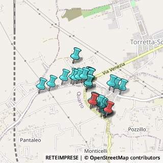 Mappa Via Torino, 80010 Villaricca NA, Italia (0.36333)