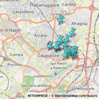 Mappa Via Domenico Cimarosa, 80020 Casavatore NA, Italia (1.55813)