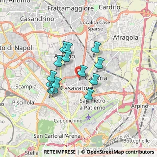 Mappa Via Domenico Cimarosa, 80020 Casavatore NA, Italia (1.45786)