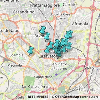 Mappa Via Domenico Cimarosa, 80020 Casavatore NA, Italia (1.0525)