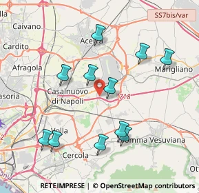 Mappa Via Luigi Einaudi, 80038 Pomigliano d'Arco NA, Italia (4.20273)