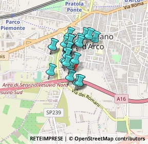 Mappa Via Luigi Einaudi, 80038 Pomigliano d'Arco NA, Italia (0.27308)
