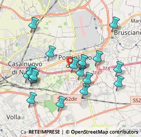 Mappa Via Luigi Einaudi, 80038 Pomigliano d'Arco NA, Italia (2.09105)