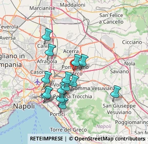 Mappa Via Luigi Einaudi, 80038 Pomigliano d'Arco NA, Italia (6.79143)
