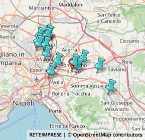 Mappa Via Luigi Einaudi, 80038 Pomigliano d'Arco NA, Italia (6.74188)