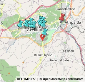 Mappa Via Due Principati, 83100 Avellino AV, Italia (1.66)