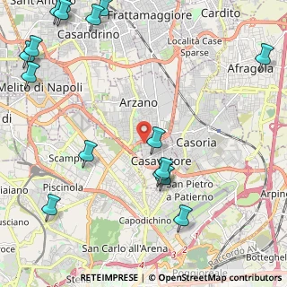 Mappa Piazza dell'Immacolata, 80020 Casavatore NA, Italia (3.38313)