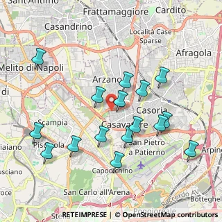 Mappa Piazza dell'Immacolata, 80020 Casavatore NA, Italia (2.13625)