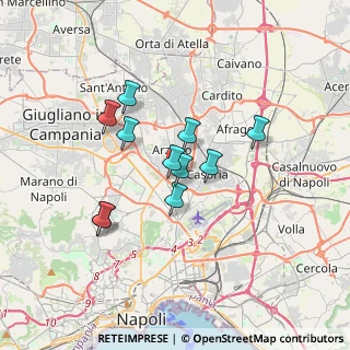 Mappa Piazza dell'Immacolata, 80020 Casavatore NA, Italia (2.95545)