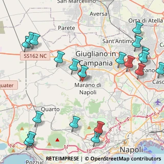 Mappa Via Aldo Moro, 80016 Marano di Napoli NA, Italia (6.2795)
