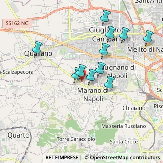 Mappa Via Aldo Moro, 80016 Marano di Napoli NA, Italia (1.95364)