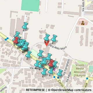 Mappa Via Aldo Moro, 80016 Marano di Napoli NA, Italia (0.15069)