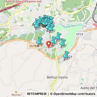 Mappa Via Rocco Scotellaro, 83100 Avellino AV, Italia (0.9045)
