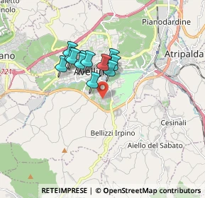 Mappa Via Rocco Scotellaro, 83100 Avellino AV, Italia (1.33833)