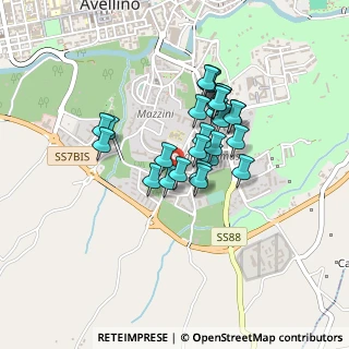 Mappa Via Rocco Scotellaro, 83100 Avellino AV, Italia (0.34828)