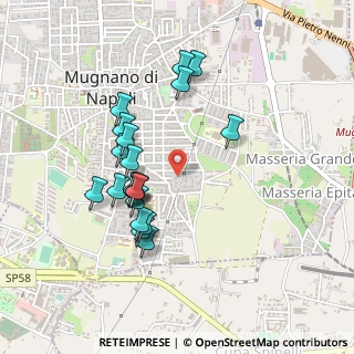Mappa Via Negri Ada, 80018 Mugnano di Napoli NA, Italia (0.461)