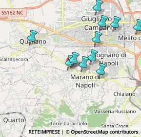 Mappa Via Giordano Bruno, 80012 Marano di Napoli NA, Italia (2.04273)