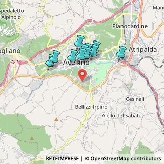Mappa Via Acciani, 83100 Avellino AV, Italia (1.50091)
