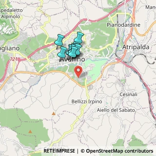 Mappa Via Acciani, 83100 Avellino AV, Italia (1.34)