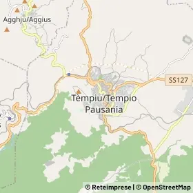 Mappa Tempio Pausania