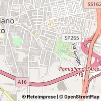 Mapa Pomigliano d'Arco