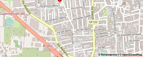 Mappa Arzano
