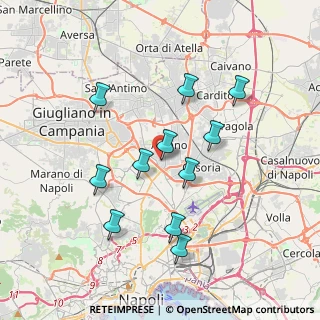 Mappa Via Sanremo, 80022 Arzano NA, Italia (3.72818)