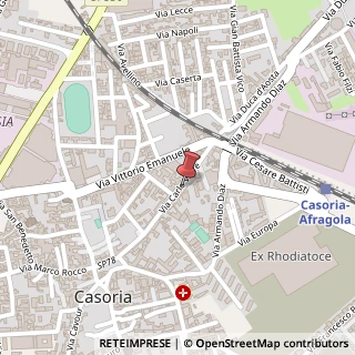 Mappa Via Carlo Verre, 34, 80026 Casoria, Napoli (Campania)