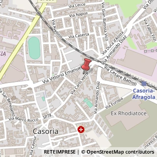 Mappa Via Carlo Verre, 21, 80026 Casoria, Napoli (Campania)