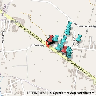 Mappa Strada Provinciale Santa Maria a Cubito, 80012 Calvizzano NA, Italia (0.12552)