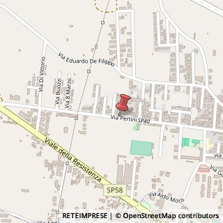 Mappa Via Sandro Pertini,  126, 80012 Calvizzano, Napoli (Campania)