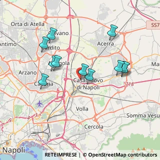 Mappa Via Petito, 80013 Casalnuovo di Napoli NA, Italia (3.90636)