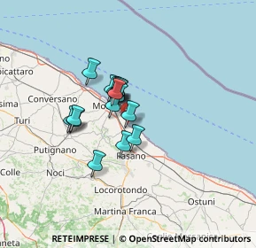 Mappa C.da Capitolo, 70043 Monopoli BA, Italia (9.09)